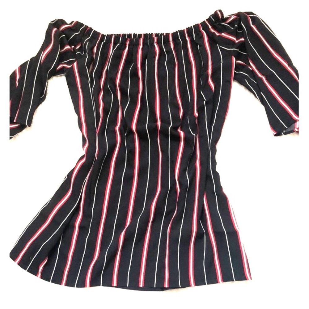 French Connection off the shoulder dress. NWT